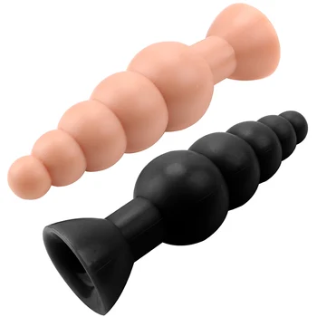 22-55mm Esferas Butt Plug Anal Brinquedos Para as Mulheres Dilatador Vaginal dos Animais Grandes Dildos Masturbador Feminino Sexo Produto Homens 18 Jogos Eróticos