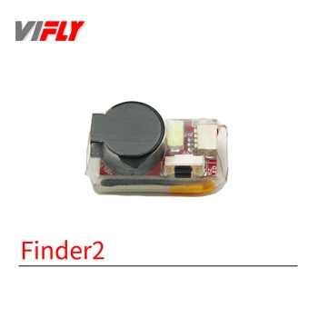 VIFLY Finder 2 Super Alto 5V Campainha Perseguidor Mais de 100dB Built-in Bateria LED de Auto-Alimentação para FPV Corridas de Micro Longo Alcance LR4 Drone
