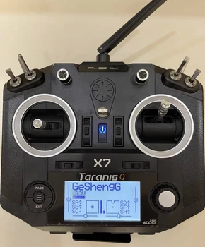 Usado FrSky ACCST ACESSO Taranis Q X7 QX7 2.4 GHz opentx 16CH Transmissor de rádio-controle, Sem o Receptor RC Multicopter Drone