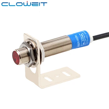 Cloweit M12 15cm Laser Detectar Estreito Espaço Viável Difusa Sensor Fotoelétrico sensor de Proximidade, J12-D