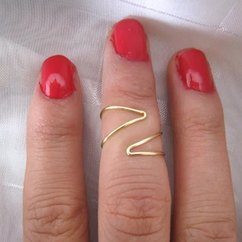 Feito À Mão Anéis Ajustáveis Jwelry De Ouro Cheio/Prata 925 Boho Anel Bague Femme Anillos Mujer Aneis Anéis Para As Mulheres
