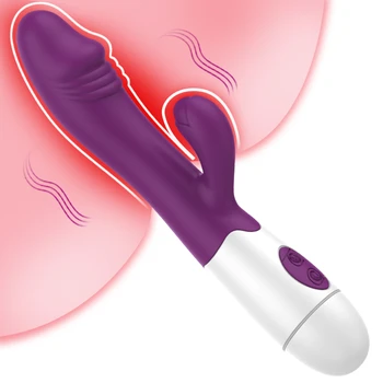 Silicone Vibrador Vibrador na Vagina de Massagem e G Spot para as Mulheres Coelho Vibrador Anal Buceta Estimulador Sexo Brinquedos para as Mulheres Adultas Sex Shop
