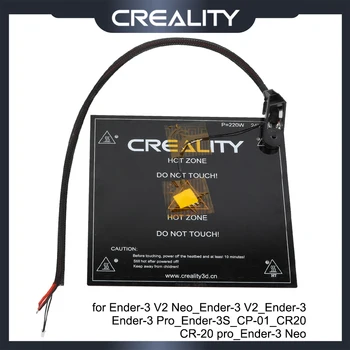 CREALITY Impressora 3D Viveiro Kit de Peças Originais 24V 220W 235×235×3 mm de Ender-3 V2/3 V2 Neo/3 Pro/3S_CP-01_CR20/pro/Ender-3 Neo