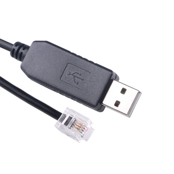 FTDI USB para RJ11 6P4C Controle de Mão de Link Serial RS232 Conversor Cabo para Celestron Nexstar EQ6 Synscan