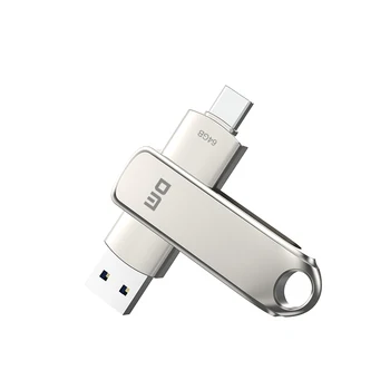 DM USB C Tipo C USB3.1 unidade flash PD189 32GB 64G 128G 256G 512G para Huawei e Andriods Memória do SmartPhone MINI Usb Stick