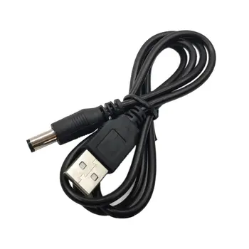 USB Para Cabo de Alimentação CC de 0,8 m DC Interface 5.5×2.5 DC cabo de Alimentação do Adaptador Para Câmera Roteador Conduziu a Luz de Tira o Cabo de Linha