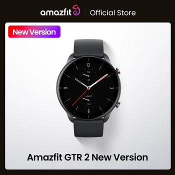 [Nova Versão] Amazfit GTR 2 Nova Versão do Smartwatch Alexa Construído-em Ultra-longa Vida da Bateria do Smart Watch Para Android iOS Telefone
