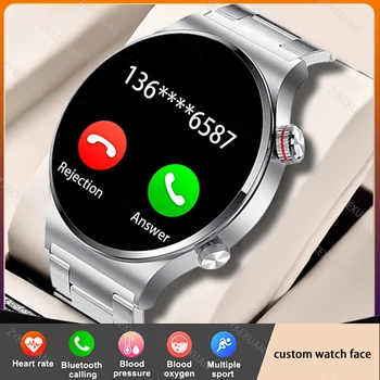 2022 Nova Chamada Bluetooth Smart Watch Homens Esportes Fitness Tracker Impermeável Smartwatch Homem de Grande Ecrã HD Para huawei Xiaomi telefone