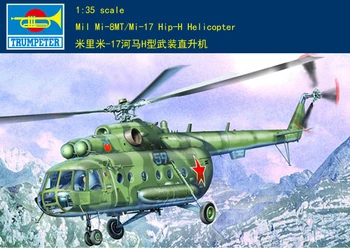 Trompetista 1/35 05102 Mil Mi-8MT/Mi-17 Hip-H Helicóptero