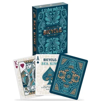 Bicicleta Sea King Cartas de Jogar USPCC Colecionáveis Baralho de Poker Tamanho Jogos de cartas Truque de Mágica Adereços para o Mago