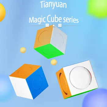 YJ iniciante Cubo Mágico Alienígena Entrada 2X2X2 1X1X1 velocidade de magia para crianças, presente de aniversário brinquedos