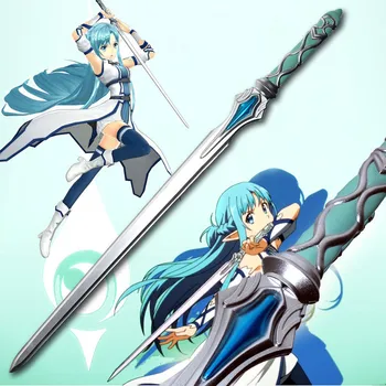106cm Espada de Arte Online Asuna Mundo espada, Arma de Cosplay G4 SÃO a Espada de 1:1 Anime Ninja Faca PU Arma Prop