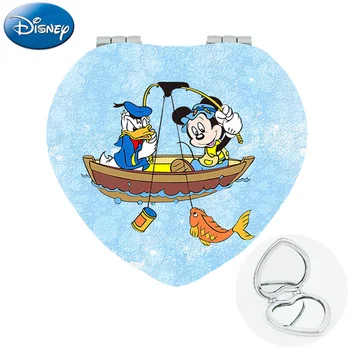 Disney Pesca Pato Donald$Mickey Mouse Coração de Imagens Espelho do Bolso Para o Melhor Amigo do Engajamento Presentes 2022 Arrivla MIK780